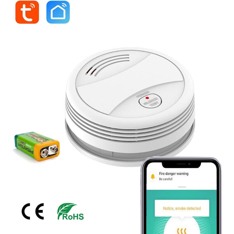 Inteligentny alarm przeciwpożarowy Triumph Smoke Detector