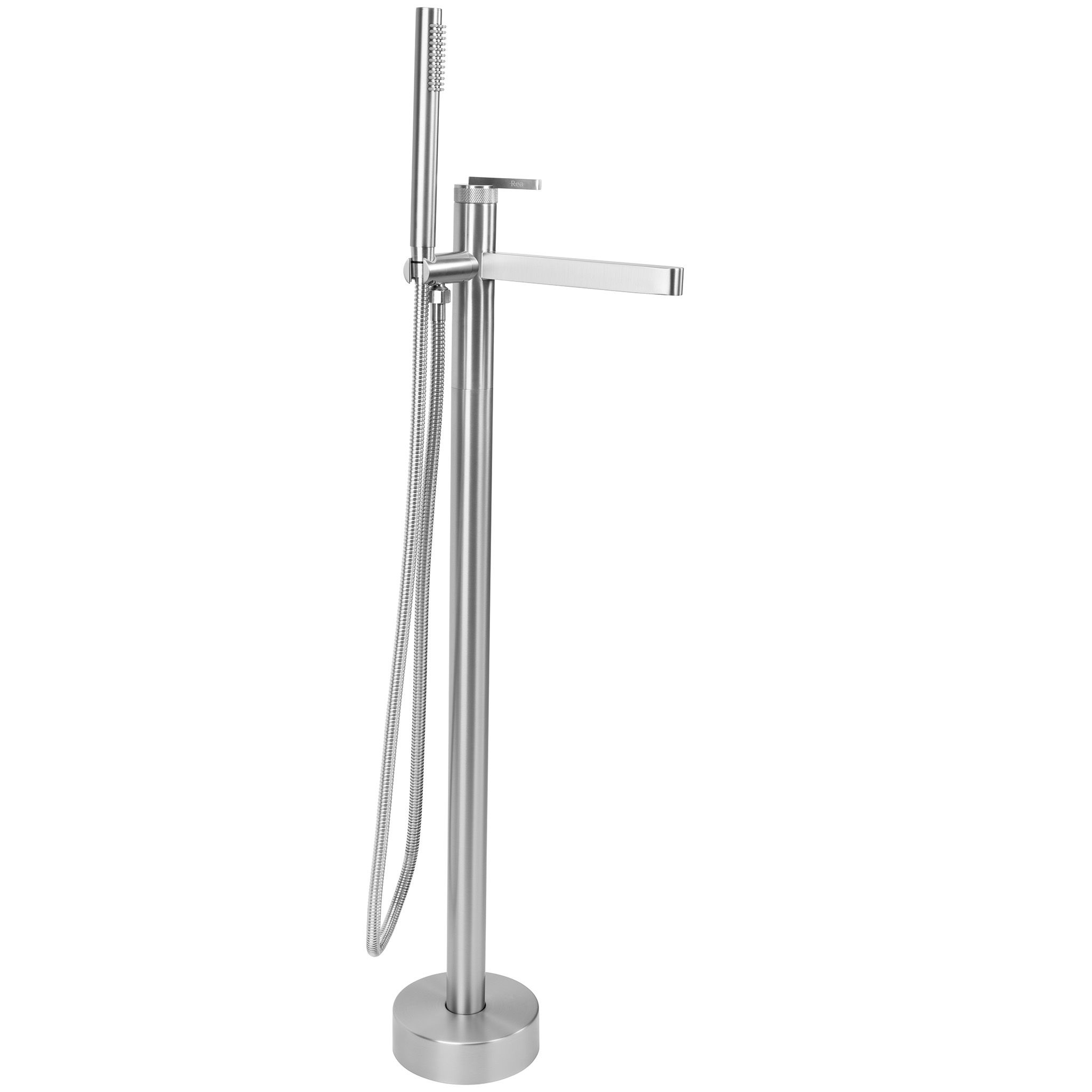 Bateria Wannowa Podłogowa Rea Js-F7037N , Złoty Szczotkowany, Stal Nierdzewna, Mosiądz