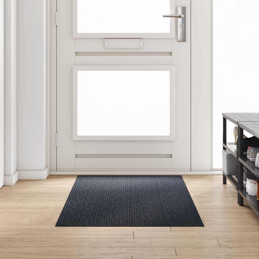 Chodnik dywanowy Antracyt 80 x 200 cm tkanina vidaXL