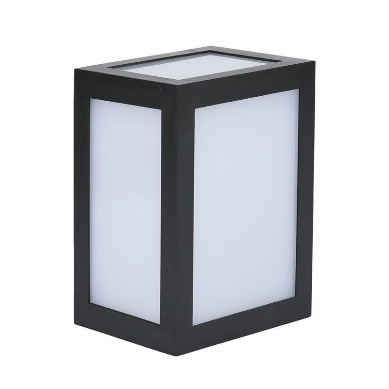 Kinkiet zewnętrzny VT-822 LED 12W Ciepła biel 750lm czarny wym:16x13x10,8cm IP65 V-TAC