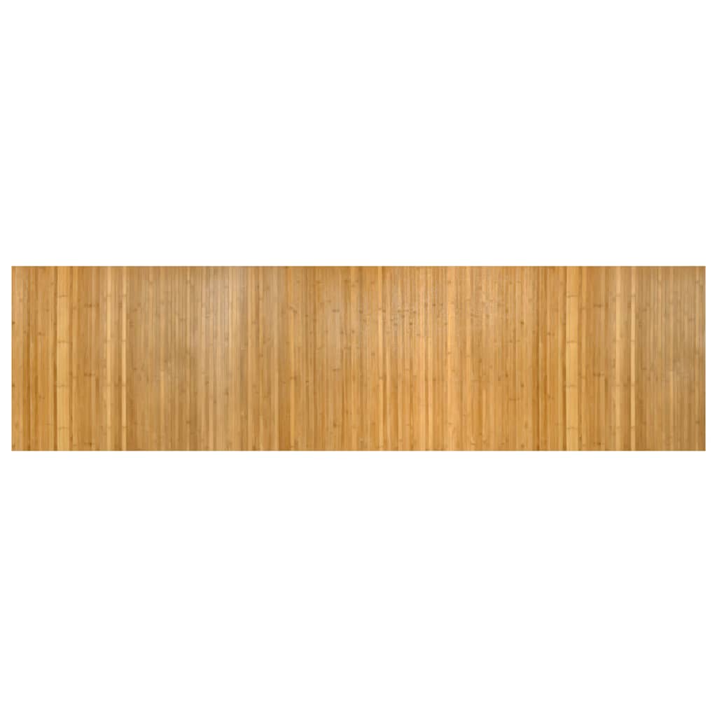 Dywan Bambusowy 80x300 cm Naturalny do Salonu Antypoślizgowy