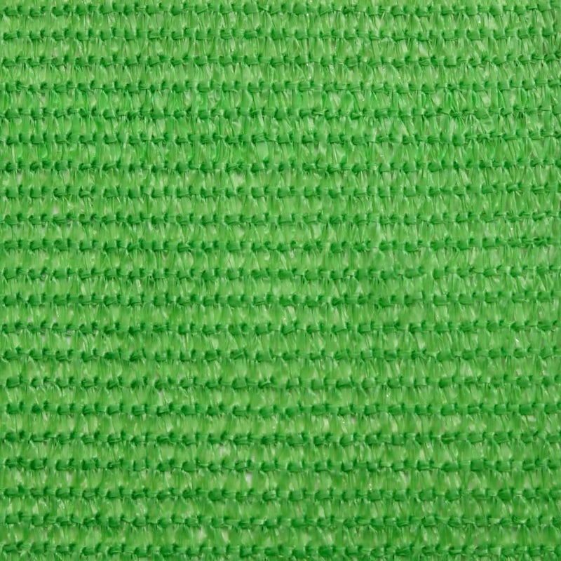 Żagiel przeciwsłoneczny 160 g/m² Jasnozielony 3/4 x 2 m HDPE