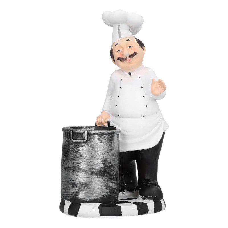 Figurka w kształcie szefa kuchni, ozdoba do salonu, kuchni i restauracji