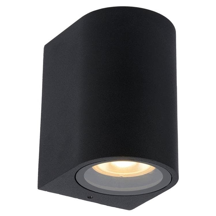 Kinkiet zewnętrzny ZARO czarny 1xGU10x35W wym:11x8x9cm IP44 Lucide