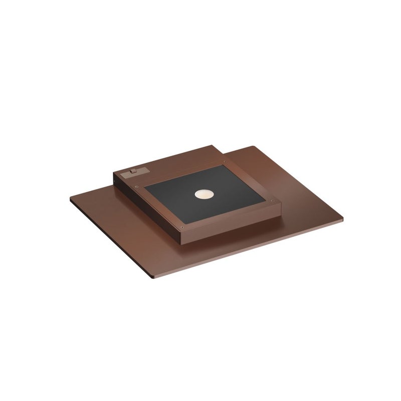 Płaska lampa ścienna zewnętrzna LED 35W Corten 1400 Lm CCT