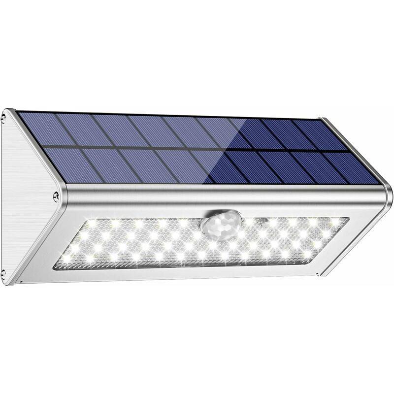 Lampa solarna zewnętrzna IP65, wodoodporna, bezprzewodowa, punktowa, z akumulatorem 4500mAh, 46 diod LED, projektor słoneczny do ogrodu.