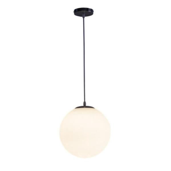 Lampa wisząca ze szkła mlecznobiałego (żarówka nie jest dołączona, model matowy 15 cm)
