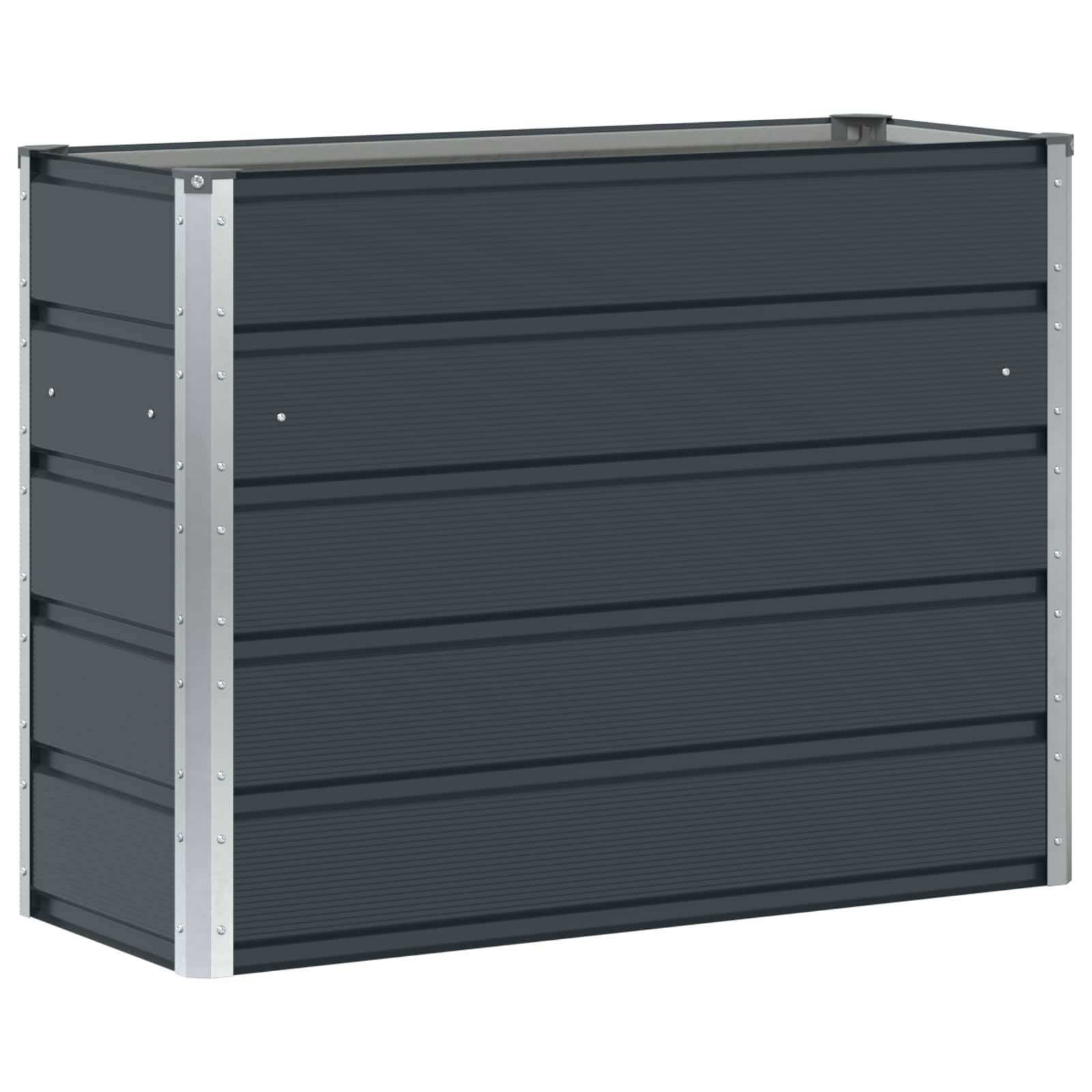 Donica Antracyt 100 x 40 x 75 cm Stal