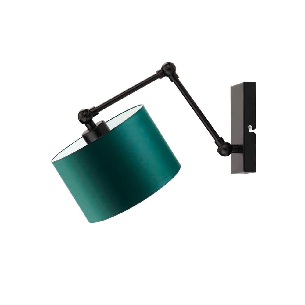 Kinkiet przegubowy lampa ścienna lampa na ścianę regulowany z abażurem walec SOUL