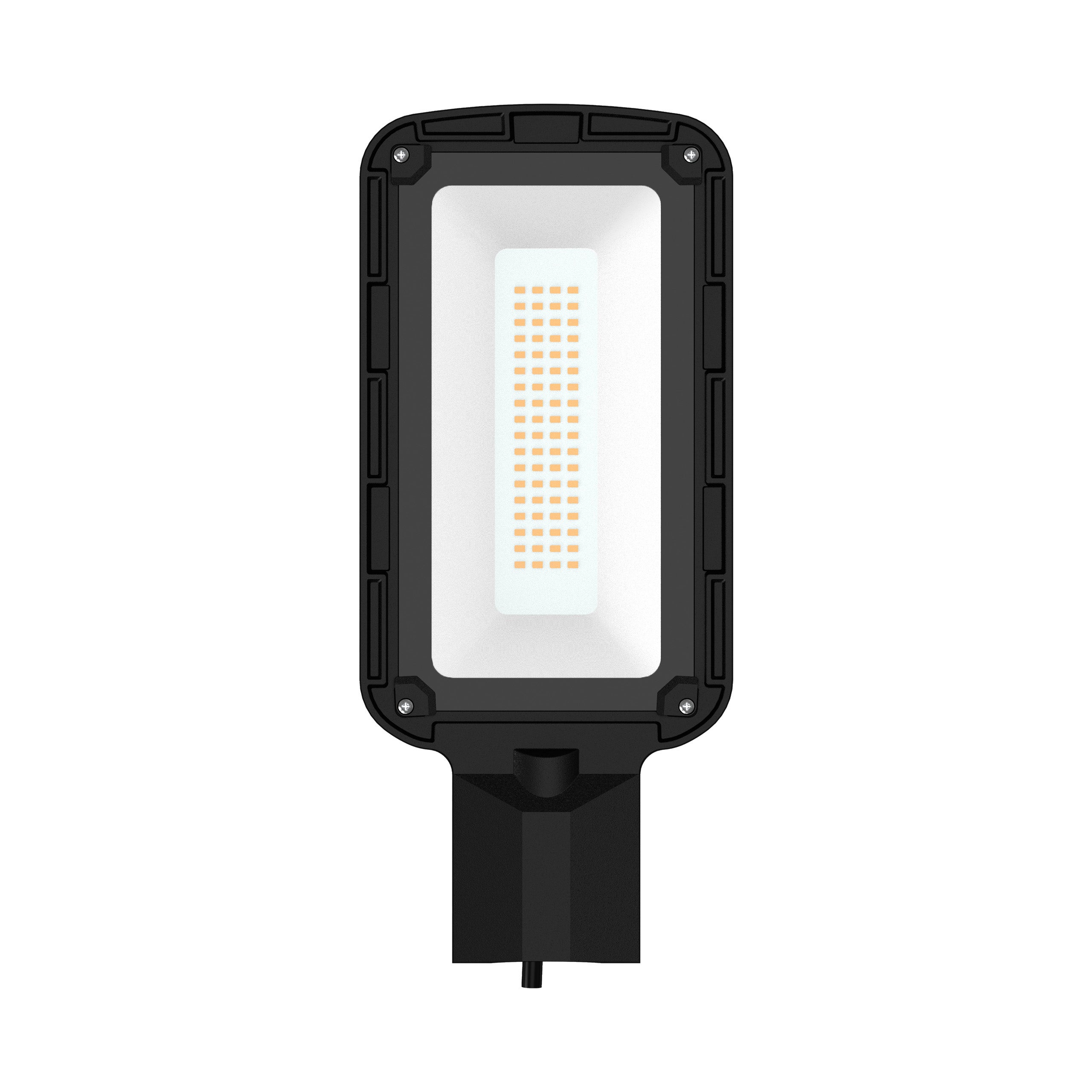 Lampa uliczna LED 150W neutralna biel 4500K IP65 zewnętrzna oprawa świetlna czarna XUDO