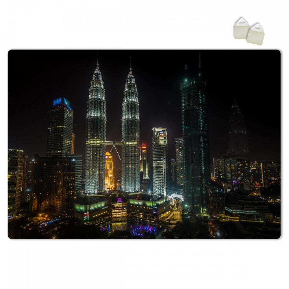 KUALA LUMPUR - PLAKAT Forex z ekspandowanego PVC o grubości 3 mm - 100x70 cm