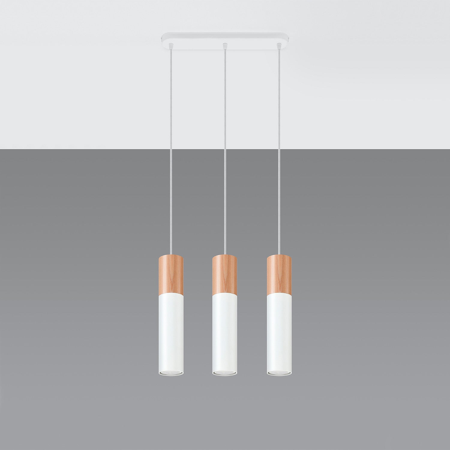 Żyrandol PABLO 3 biały Sollux Lighting SL.0630