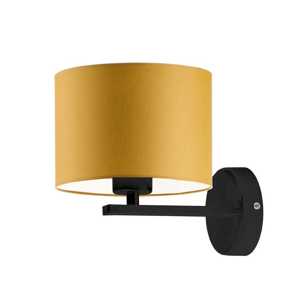 Kinkiet lampa ścienna lampa na ścianę z abażurem walec SIMPLE
