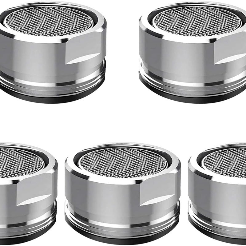 5-pak perlatorów do kranu, filtrów do kranu, części zamiennych do kranu, perlatorów z gwintem mosiężnym 24 mm i pierścieniem uszczelniającym