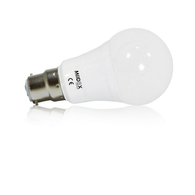 Żarówka LED B22 9W Miidex Lighting® biała neutralna 4000k - bez możliwości ściemniania