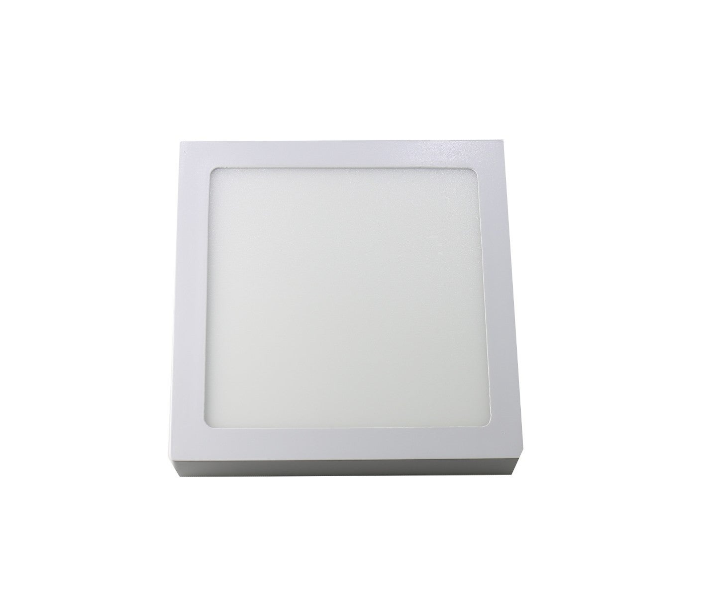 Downlight Led 18W chłodny odcień światła 6000K, kwadratowa powierzchnia. Kolor biały