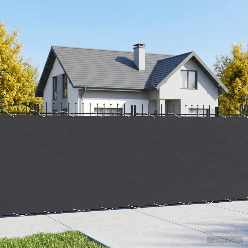 Ekran Prywatności Balkonowej 1,8 x 25 m Tkanina z powłoką PU vidaXL