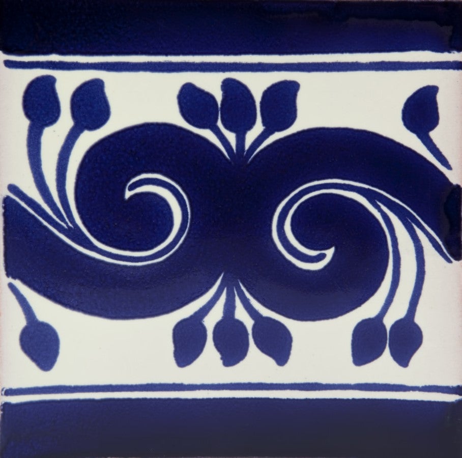 Meksykańskie płytki ceramiczne Edita – 30 unikalnych dekoracyjnych płytek ściennych z motywami 10,5x10,5 cm do łazienki, prysznica, kuchni