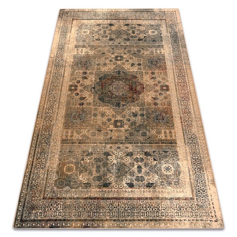 Dywan wełniany SUPERIOR MAMLUK orientalny vintage krem 200x300 cm