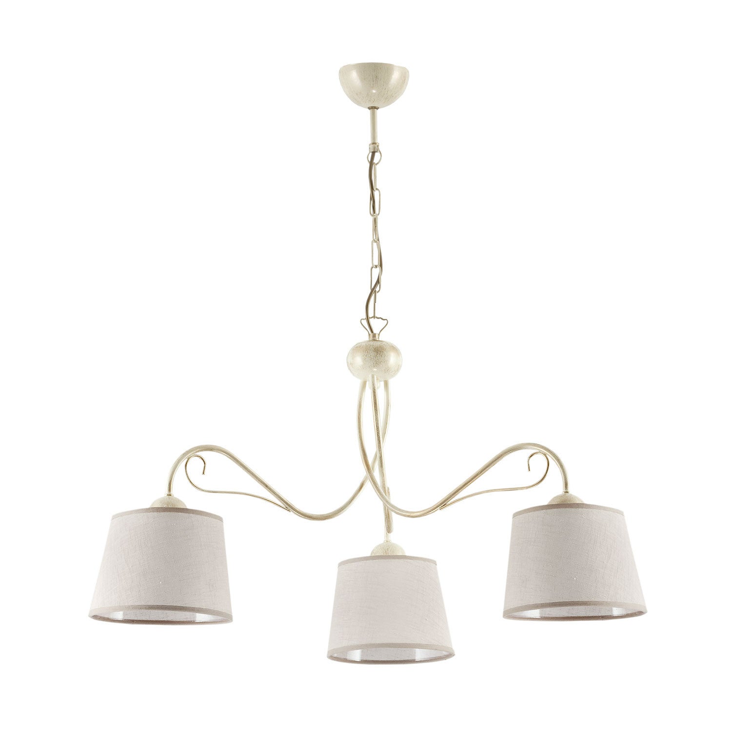 Żyrandol Kamelia 3xE27 Jupiter beżowy E27 80x80x80 cm 1 szt.