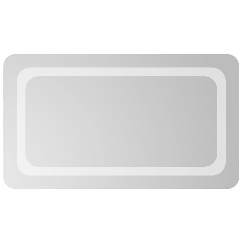 Lustro Łazienkowe Ścienne 40x70 cm z LED 5 V IP65