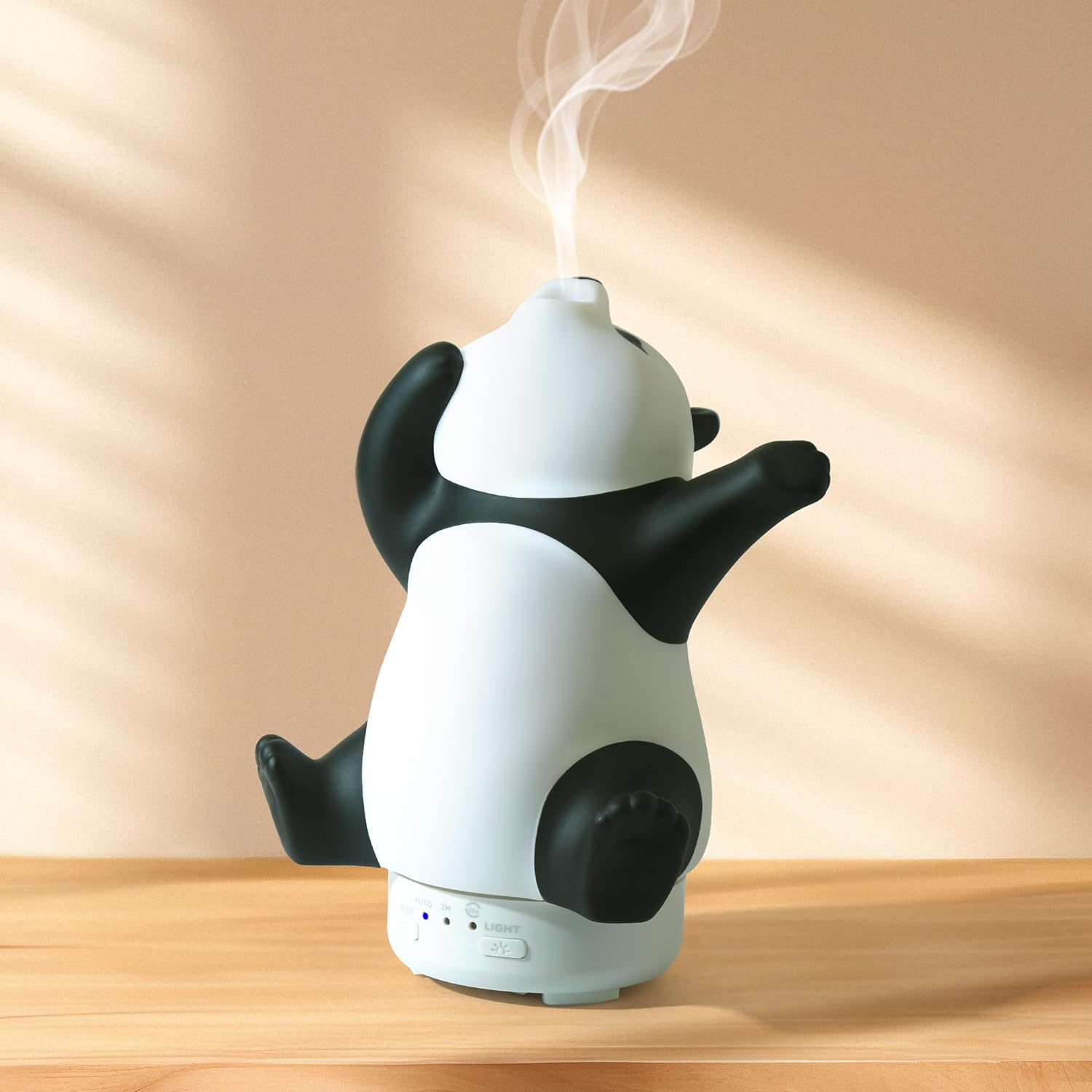 Dyfuzor olejków eterycznych Panda – uroczy i obrotowy dyfuzor zapachowy do domu, dyfuzor aromaterapeutyczny do sypialni i biura