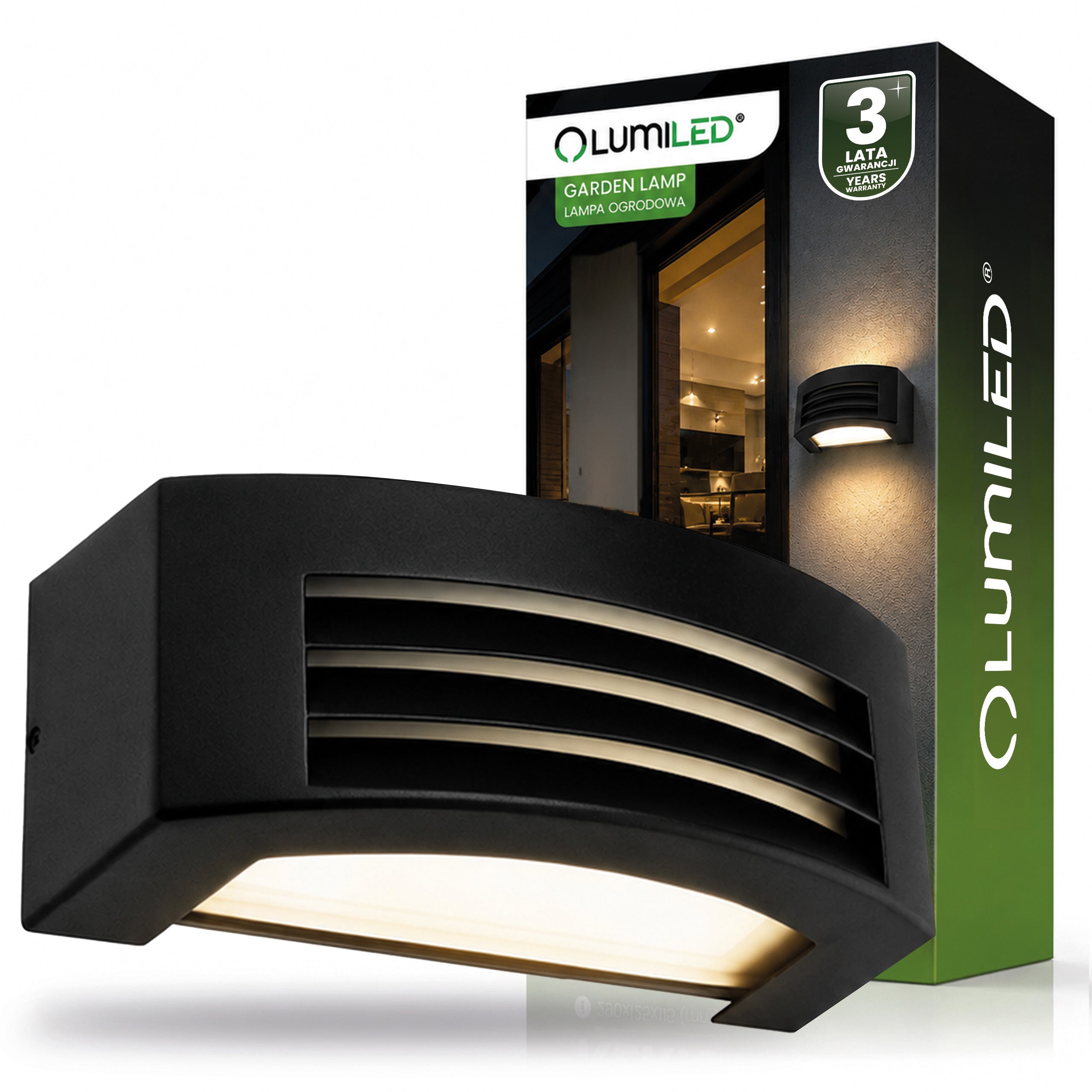 Lampa Ogrodowa Lumiled Kinkiet Elewacyjny E27 LED 1 szt.