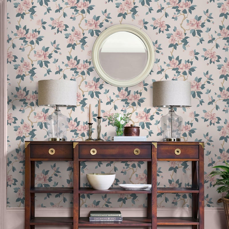 Laura Ashley Tapeta filzelinowa MAYA 10 m x 52 cm