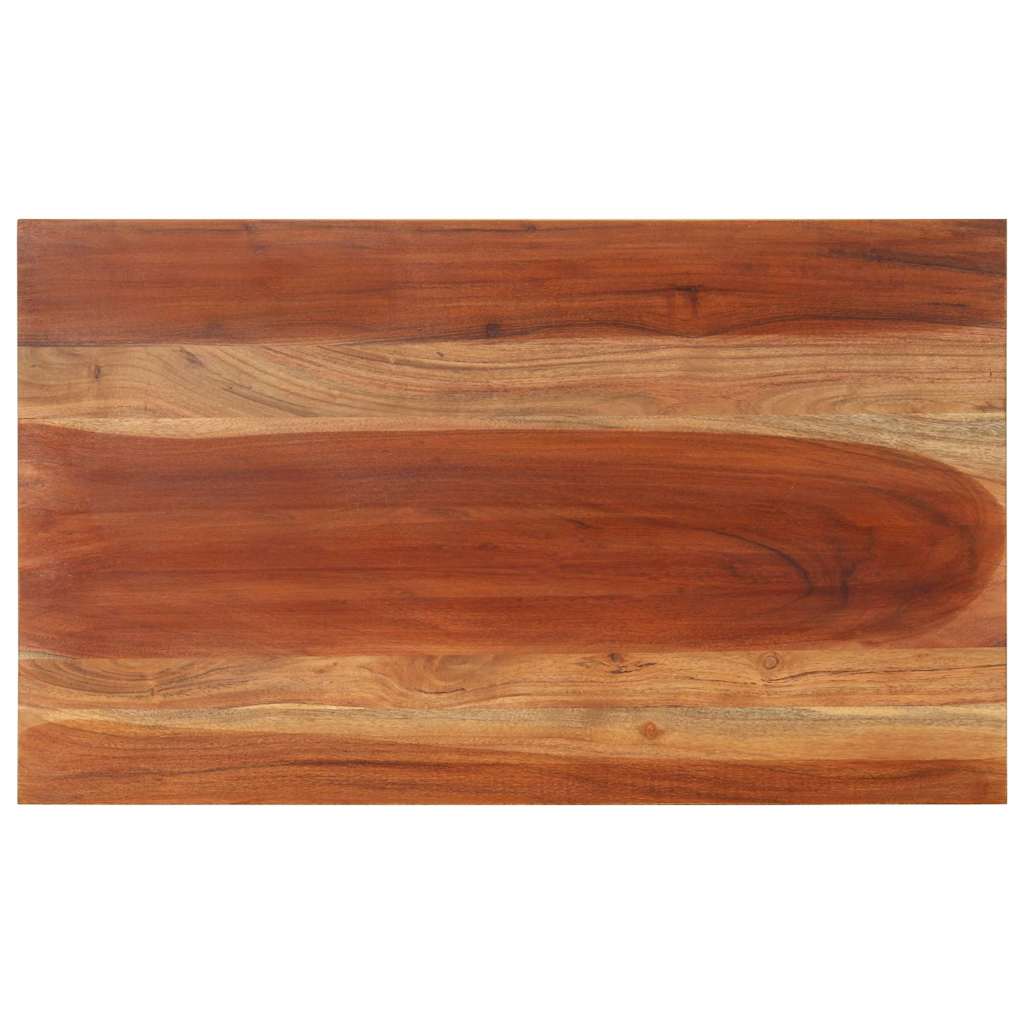 Blat Drewniany Miodowo-Brązowy do Stołu 60x100 cm z Litej Akacji