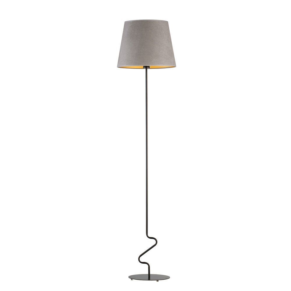 Lampa stojąca podłogowa z abażurem stożek VESSO II