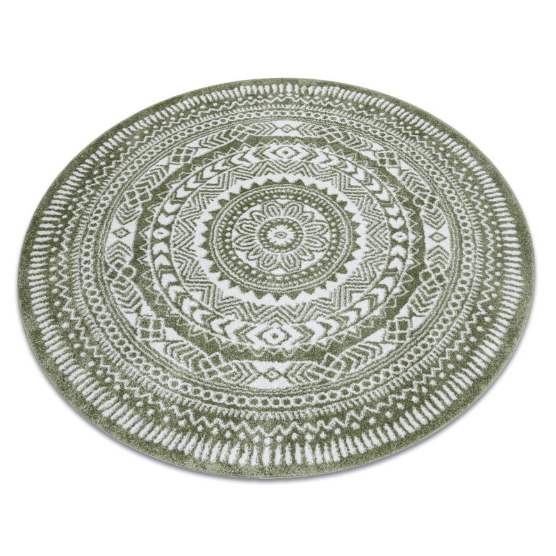 Dywan FUN Napkin serweta koło - zielony koło 140 cm