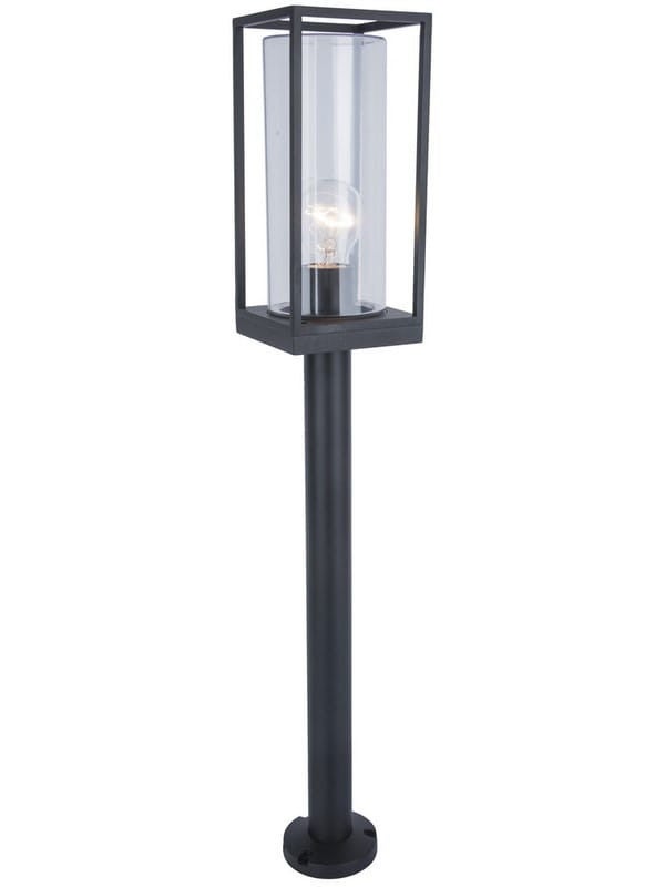 Lampa ogrodowa stojąca Flair czarno-biała 1xE27x40W IP44 wym: 75 x 12 x 12 cm aluminium Lutec