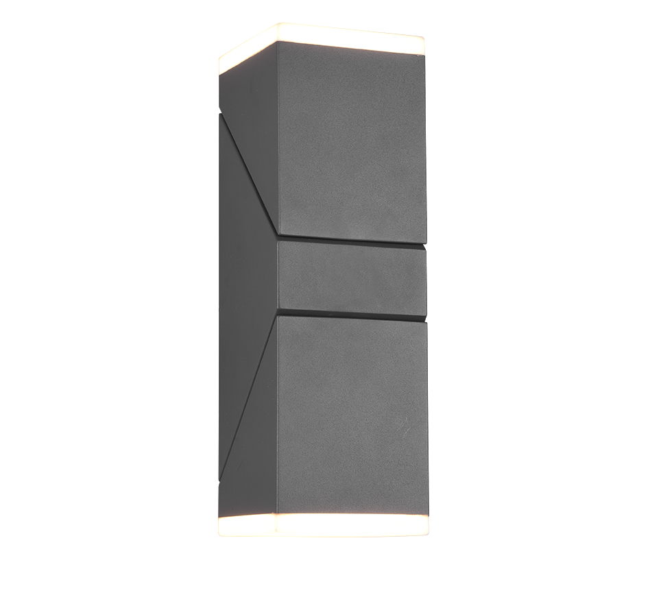 Lampa elewacyjna kinkiet zewnętrzny AVON antracyt Trio 270660242