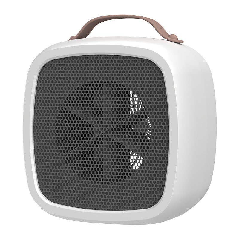 Mini grzejnik biurowy 450-800 W, 220 V - kompaktowy grzejnik do biur, sypialni i salonów - biały