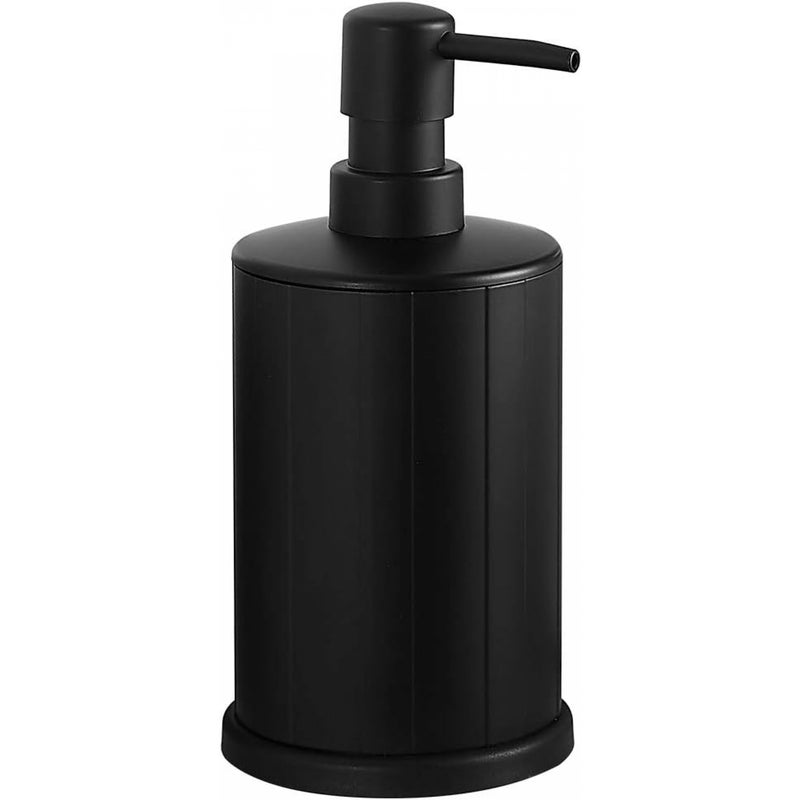 Czarny dozownik do mydła, aluminiowy dozownik do mydła, 500 ml, do kuchni i łazienki