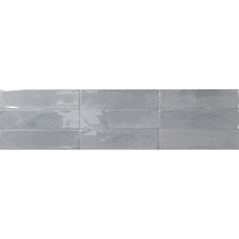 Płytka porcelanowa premium na ścianę z efektem Zellige ULTRAGLOSS Agadir Piedra 7x28