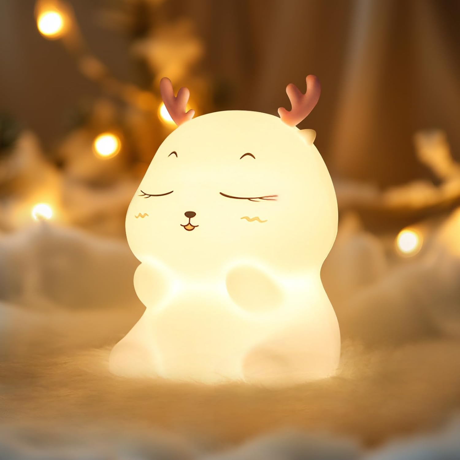 Lampka nocna dla dzieci - Silikonowa lampka nocna - Kolorowa zmiana koloru