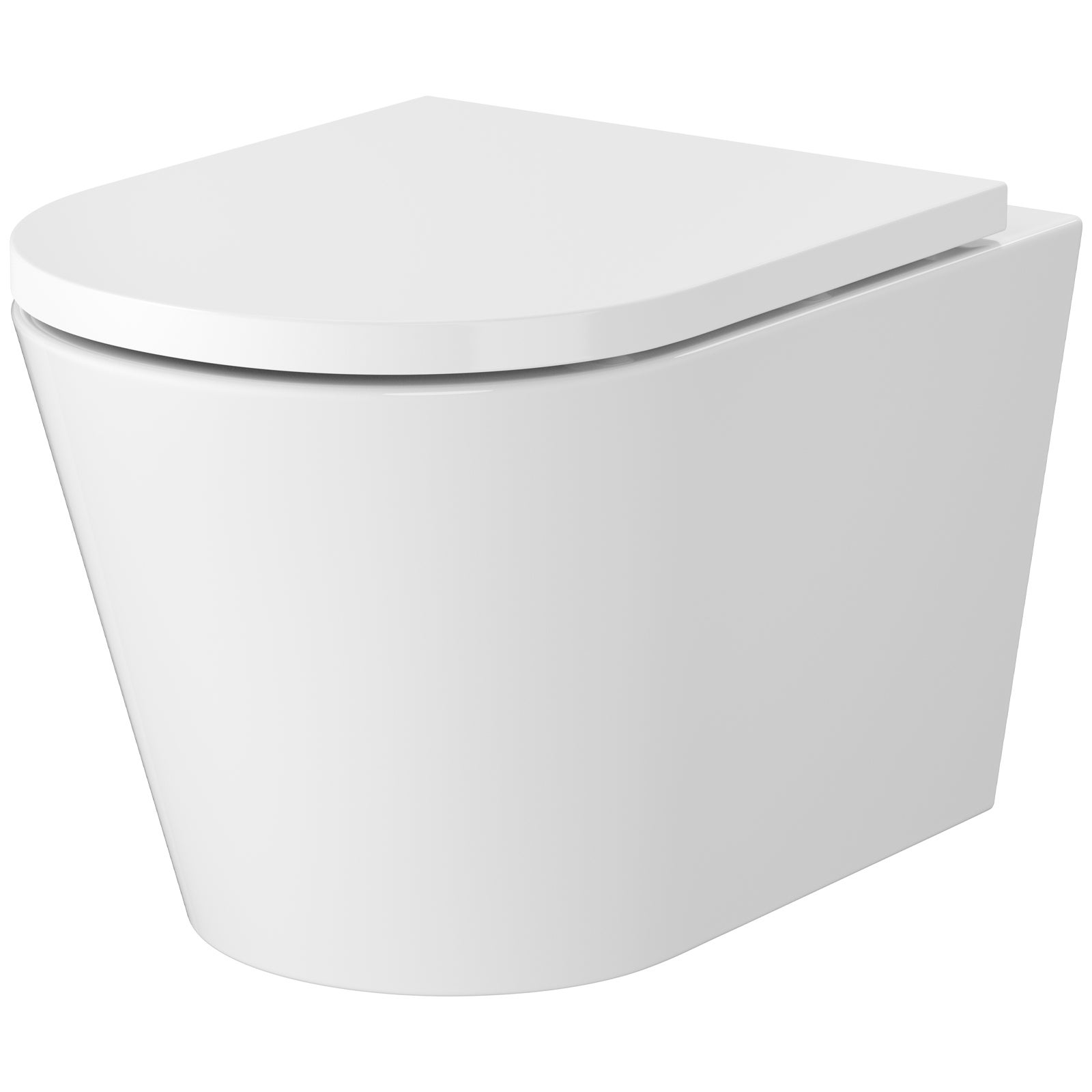 MITO Cersanit Miska WC podwieszana KORAL PRO OVAL deska duroplastowa S4043-001