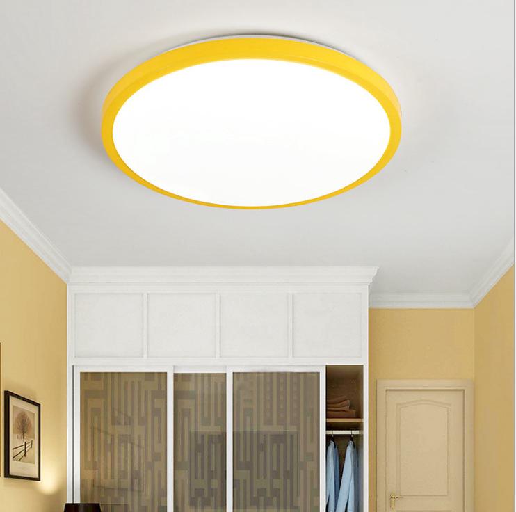 24W ściemnialna lampa sufitowa LED, lampa sufitowa z pilotem, okrągła lampa sufitowa, lampa sufitowa do łazienki, sypialni, salonu, kuchni, korytarza,