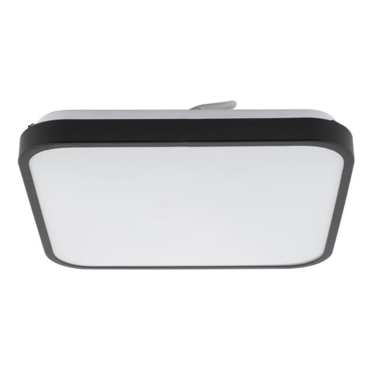 Plafon Nowodvorski AGNES SQUARE PRO czarny LED 16W 4000K IP44 33,5 cm 1 szt.