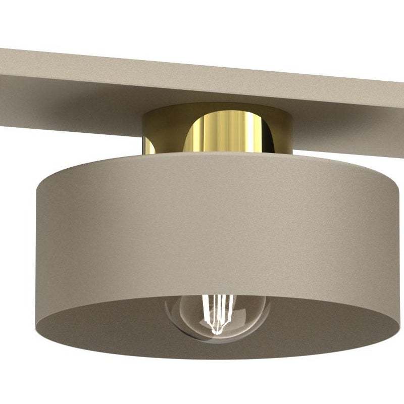 Lampa wisząca Marti kremowo-złoty połysk 3xE27x15W metal wym:14x68x20,5cm IP20 Luminex