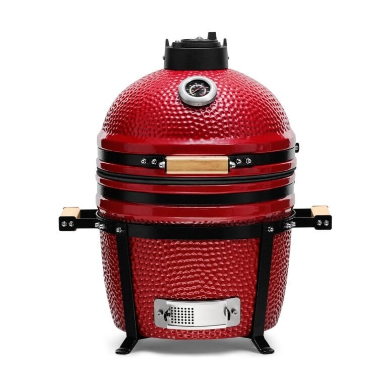 Grill Kamado Bono Minimo Czerwony + pięć dodatkowych akcesoriów w prezencie