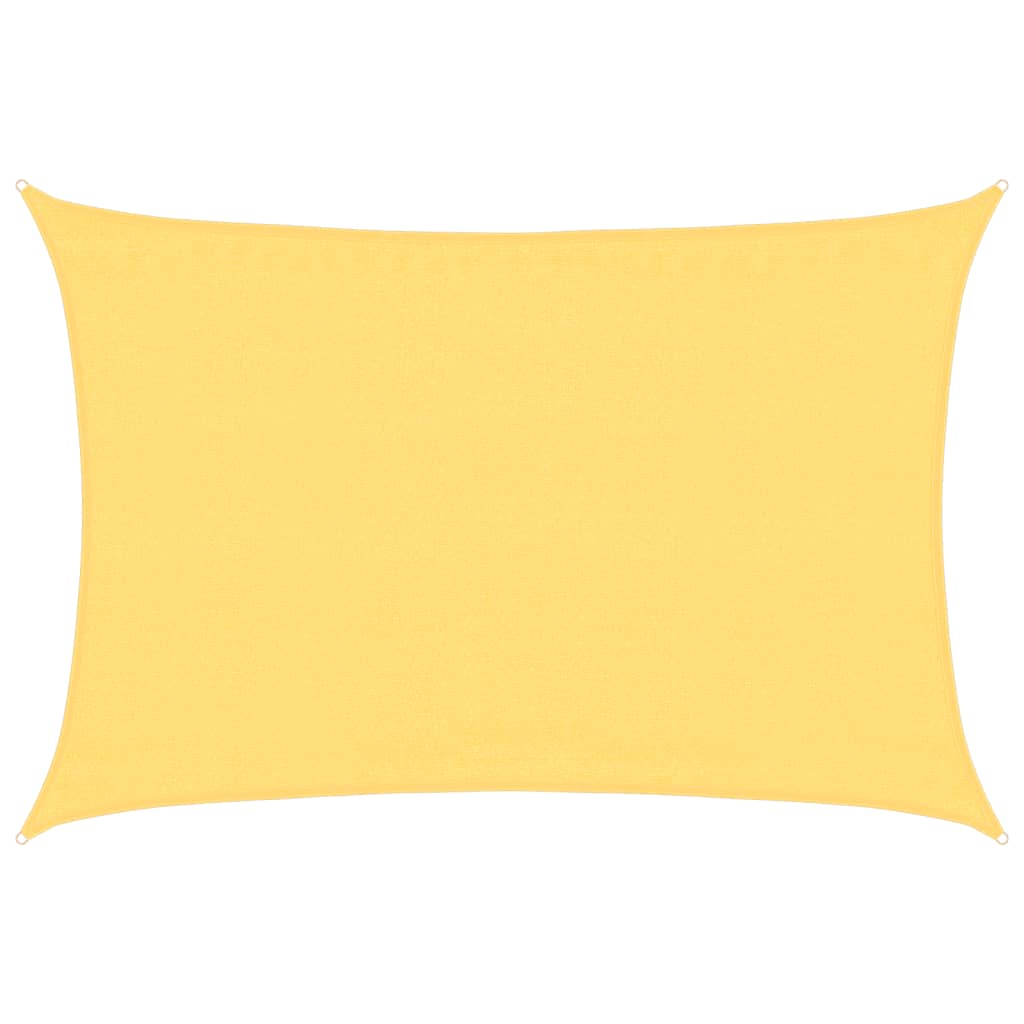 Żagiel przeciwsłoneczny 160 g/m² Beżowy 3,5 x 5 m HDPE