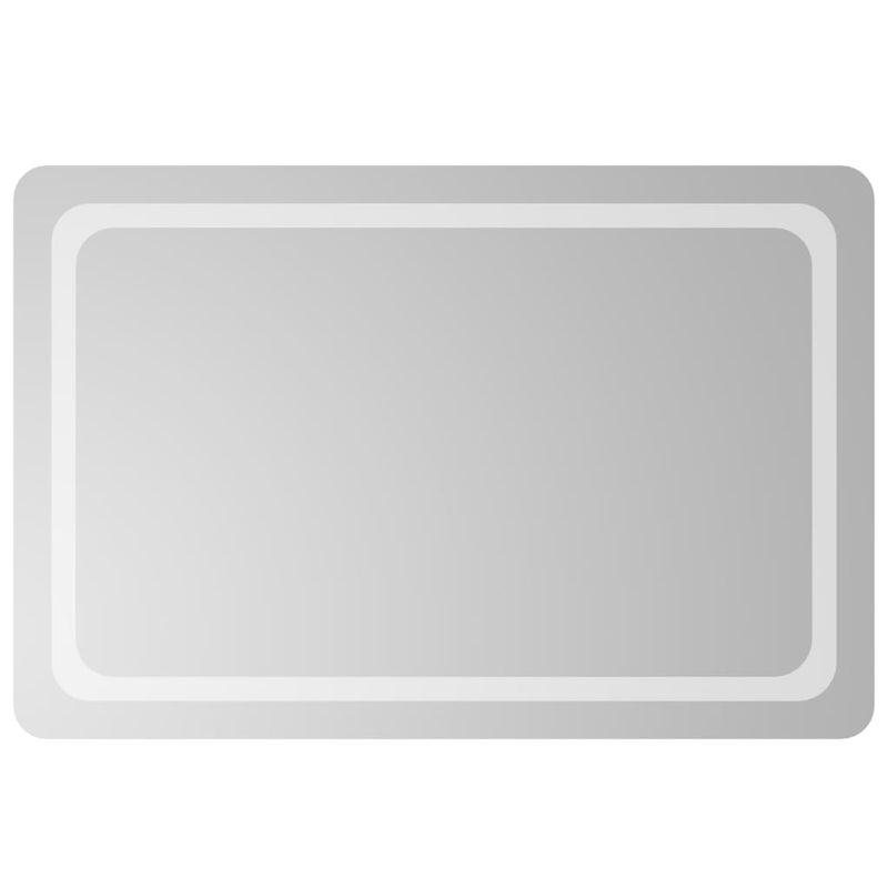 Lustro Łazienkowe Ścienne 60x90 cm z LED 5 V IP65