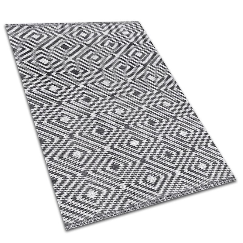 Dywan winylowy tureckie diamenty geometryczny styl mata winylowa do pokoju 100x50 cm – Tulup