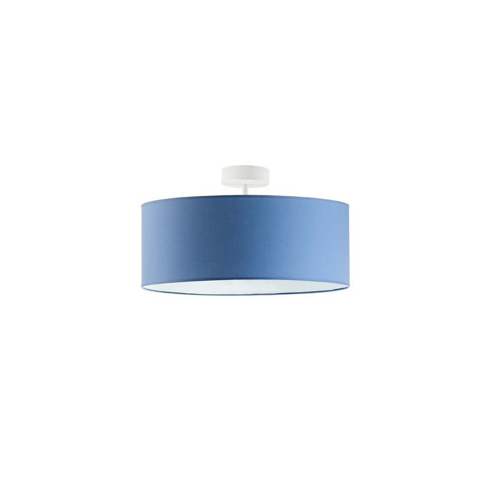 Lampa sufitowa żyrandol plafon z abażurem walec 30 cm BLUES