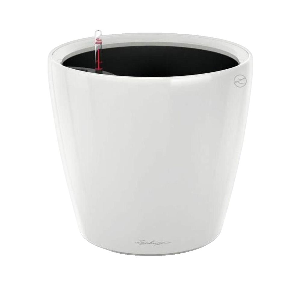 Doniczka Lechuza Classico 35 LS ALL-IN-ONE nowoczesny design i system podlewania
