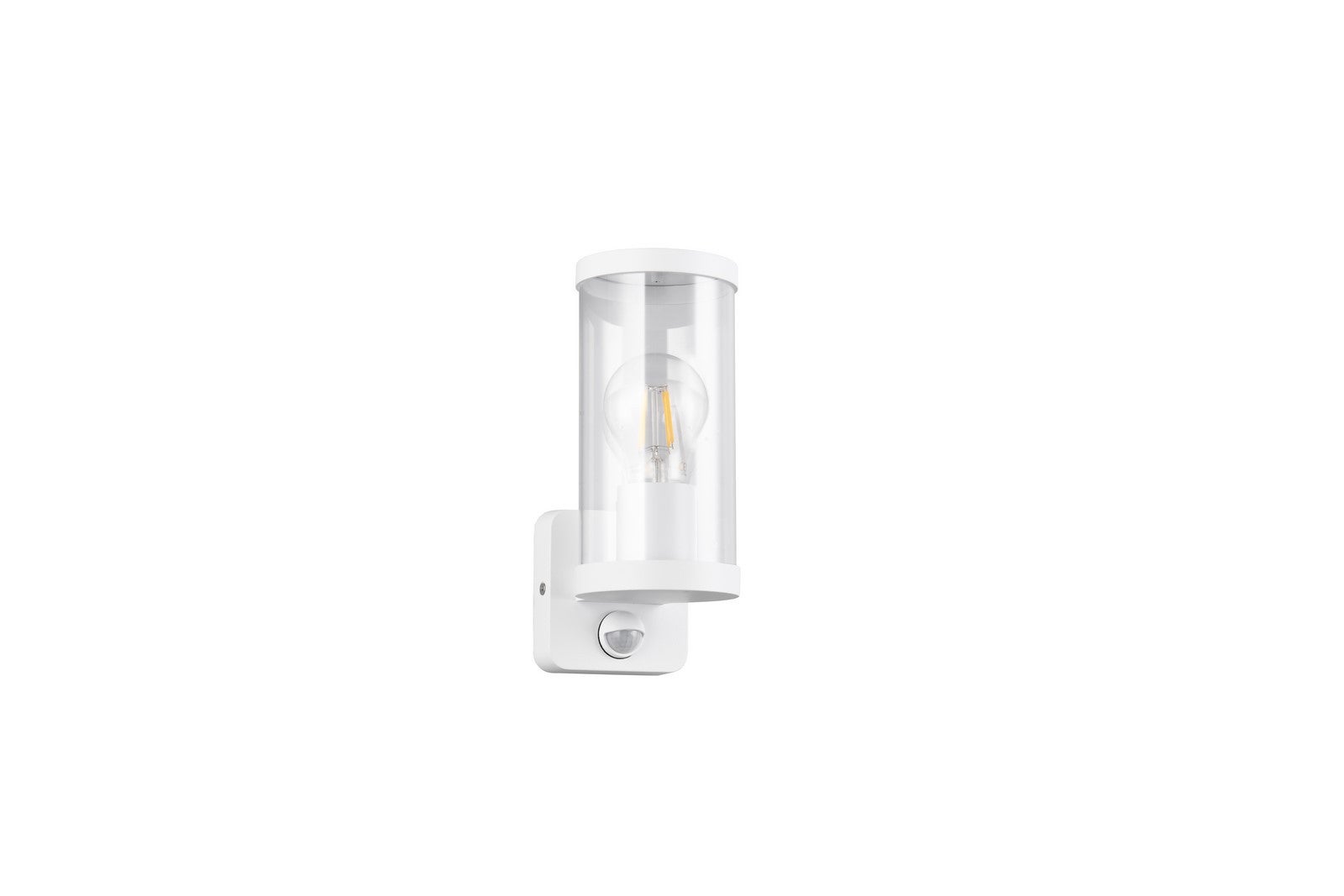 Kinkiet zewnętrzny z czujnikiem ruchu BONITO biały 1xE27x28W wym: 23x9,5x9,5 cm IP44 RL