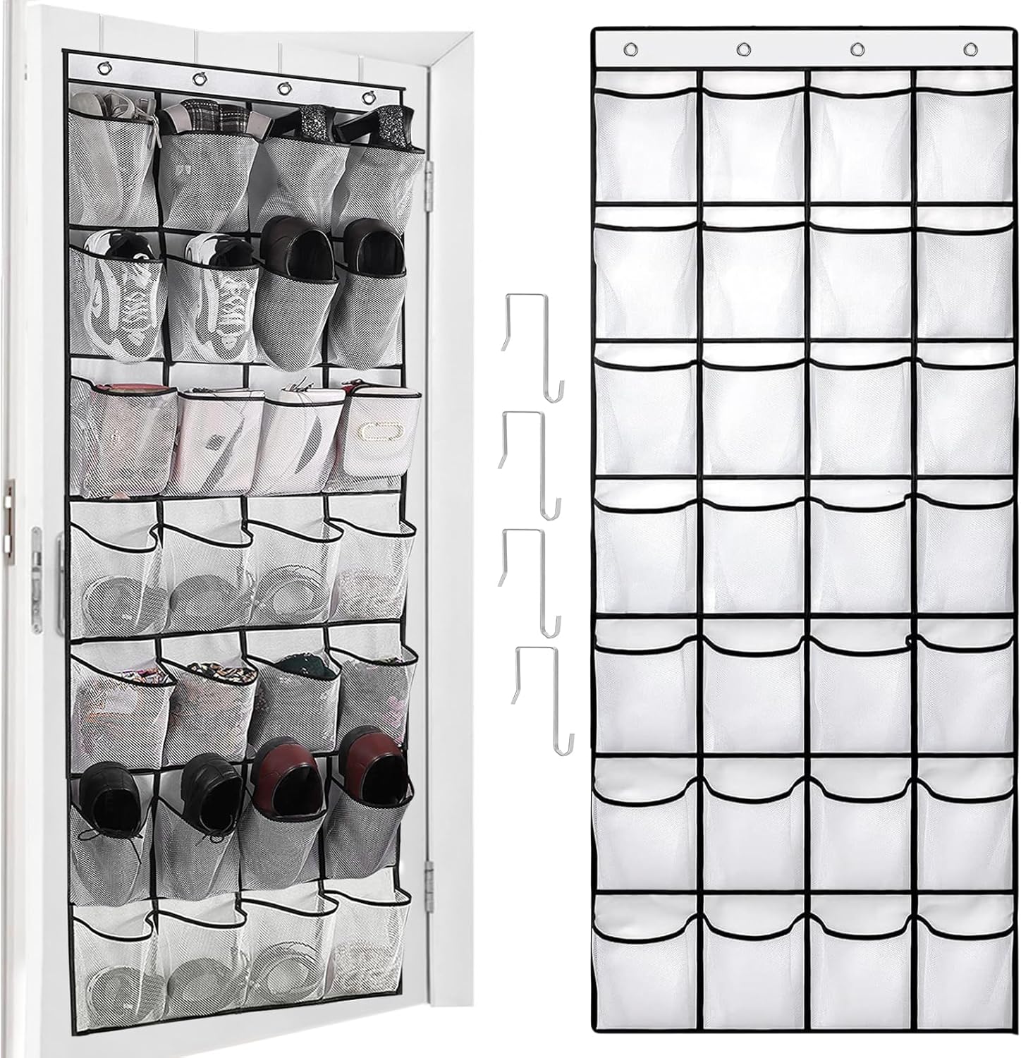 Wiszący Organizer na Buty Organizer na Buty na Drzwi Kieszeni Wiszący Organizer na Buty Wiszący Organizer na Obuwie Wielofunkcyjny Organizer Wiszący