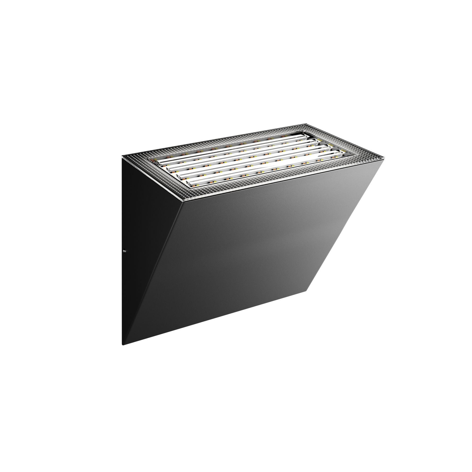 Kinkiet zewnętrzny LED Wedge 20W/40W 100º, wykończenie w kolorze czarnym, białym, CCT, kolor czarny
